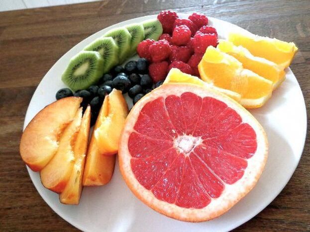 frutas e bagas para sua dieta favorita