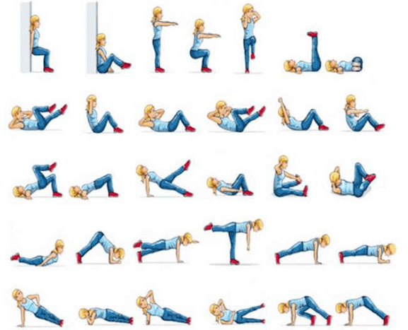 Exercícios perdendo peso em casa